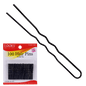 LQQKS 1 3/4" Hair Pin No Ball Tip 100ct Black