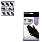 LQQKS Nitrile Glove, 8 pc/Pk, Medium