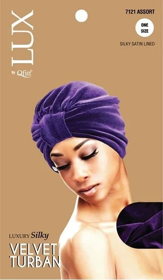 LUX by Qfitt Velvet Turban