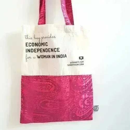The Independence sari tote