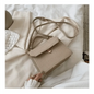 Luxury Snow White Crossbody Bags For Women And Girls Small PU Leather Handbag - Ladies Designer Evening Bags