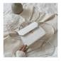 Luxury Snow White Crossbody Bags For Women And Girls Small PU Leather Handbag - Ladies Designer Evening Bags
