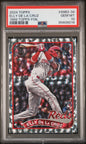 Graded 2024 Topps Elly De La Cruz #89B2-34 1989 Topps Foil Rookie RC Baseball Card PSA 10 Gem Mint