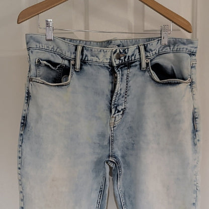 Old Navy Slim Fit Jeans Men's 36x32 Light Wash Denim Pants