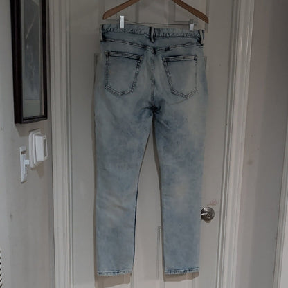Old Navy Slim Fit Jeans Men's 36x32 Light Wash Denim Pants