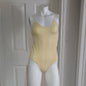 Colsie Soft Yellow Apparel Ribbed Bodysuit L