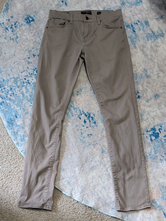 Lucky Brand Modern Taupe Athletic Slim Jeans Men's 29x32