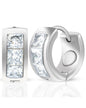 Crystal Magnetic Therapy Earrings for Women (Silver)