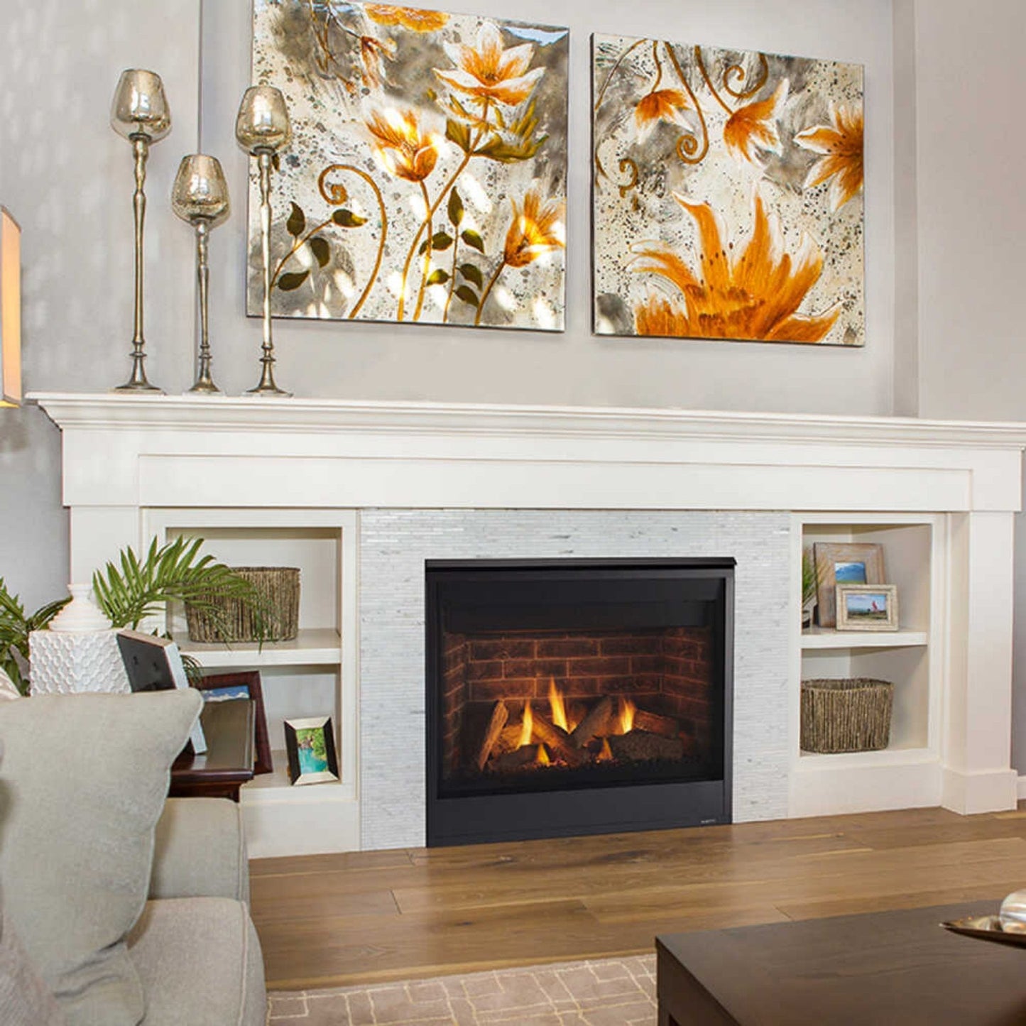 Majestic Quartz 32-Inch Direct Vent Natural Gas Fireplace [QUARTZ32IFTN] (SAK75142)