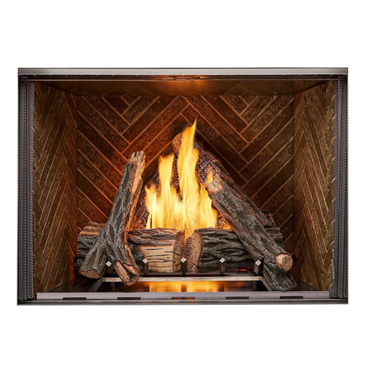 Majestic Courtyard 55K BTU 36-Inch Traditional Outdoor Natural Gas Fireplace (No Refractory) [ODCOUG-36NR] (SAK74218)