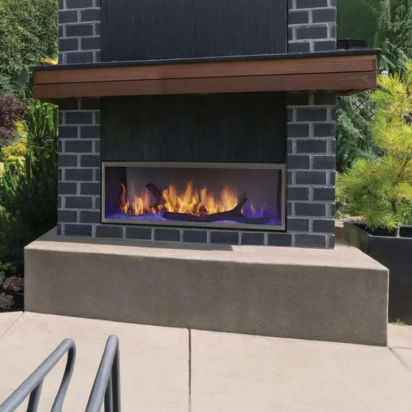Majestic Lanai 48-Inch Single Sided Linear Outdoor Gas Fireplace [ODLANAIG-48] (SAK95127)