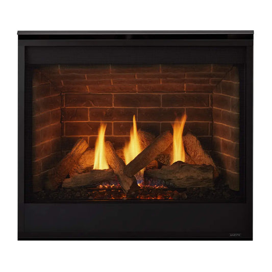 Majestic Quartz 36-Inch Direct Vent Natural Gas Fireplace [QUARTZ36IFTN] (SAK51942)