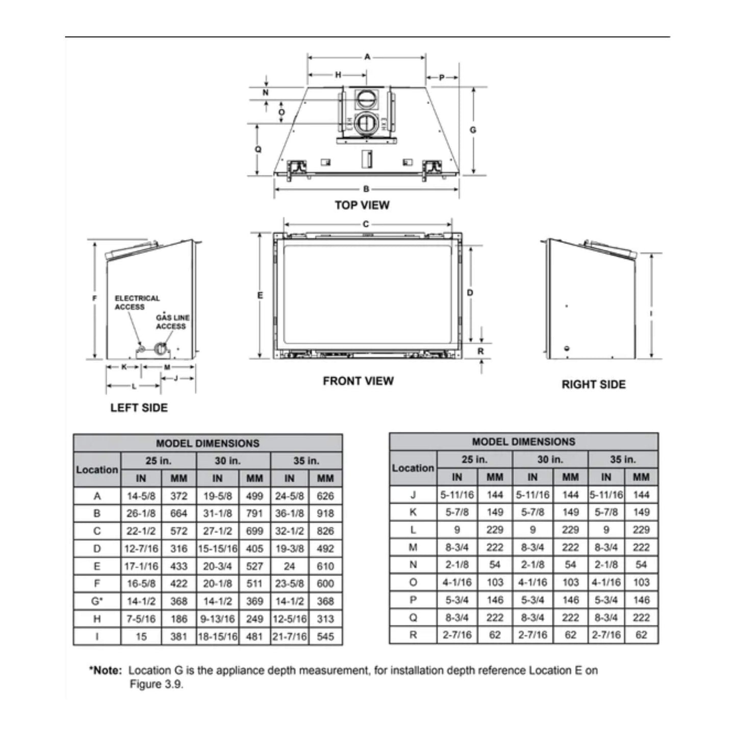 Majestic Trilliant 30-Inch Direct Vent Gas Fireplace Insert [TRILLIANT30IN] (SAK51984)