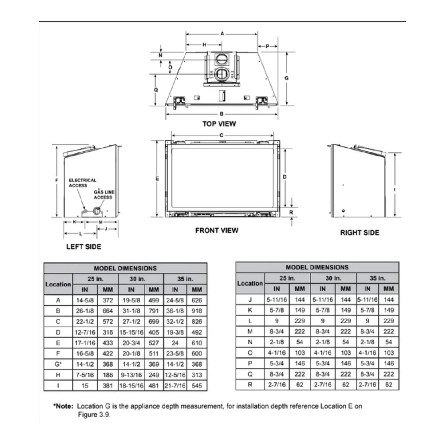 Majestic Trilliant 35-Inch Direct Vent Gas Fireplace Insert [TRILLIANT35IN] (SAK63247)