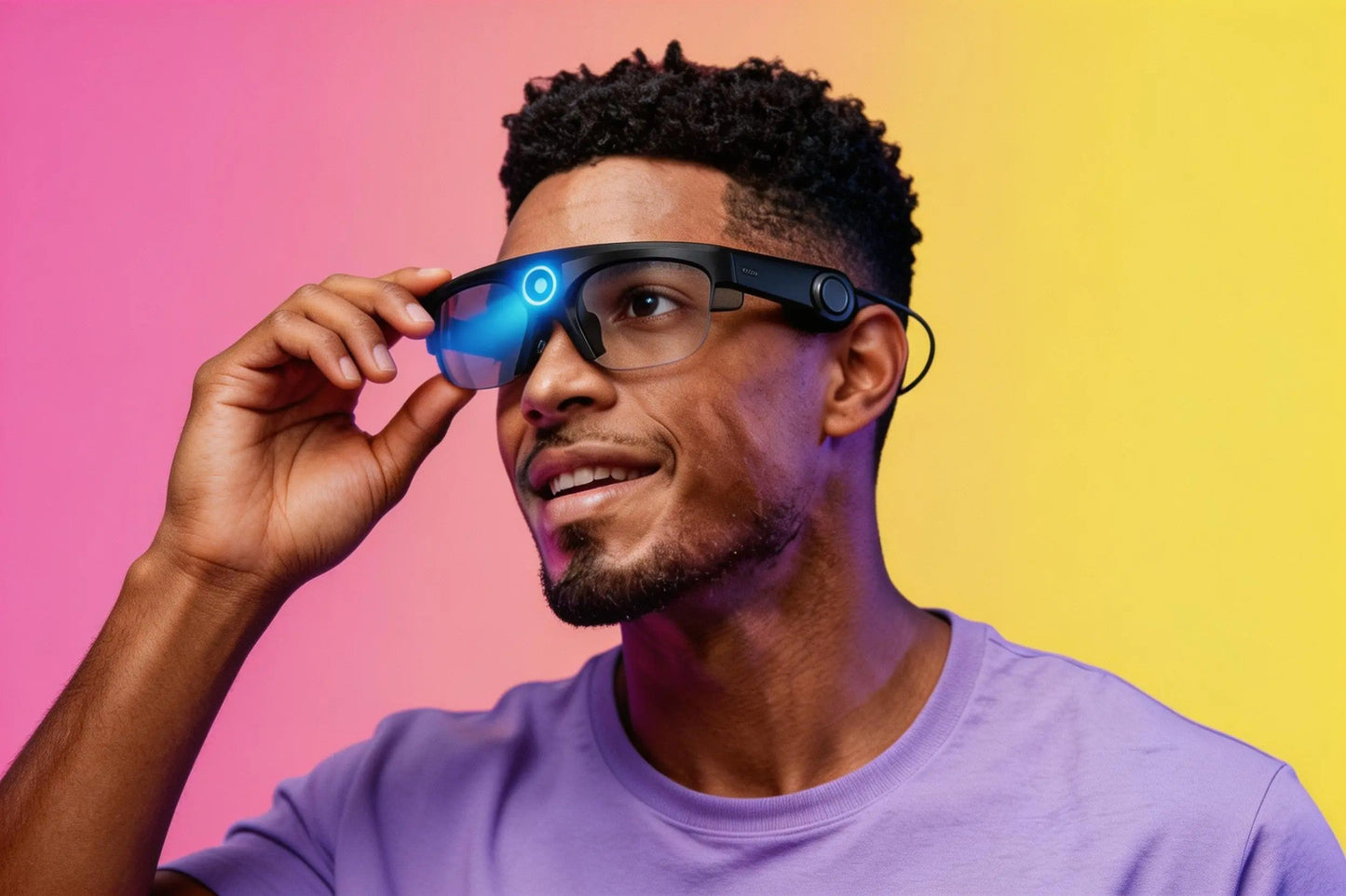 Bluetooth Audio Smart Glasses with Polarized UV400 Lenses | Wireless Stereo Music & Hands-Free Calling Sunglasses