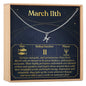 March 11th Pisces Necklace