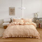 Marshmallow Puff Ruffle Bedding Set / White