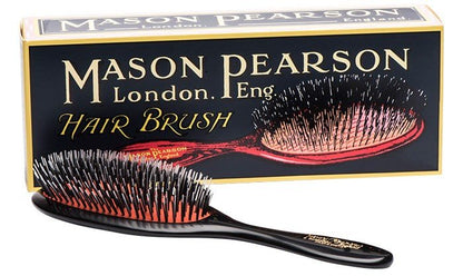 Mason Pearson Junior Bristle & Nylon Hair Brush – BN2 Dark Ruby - New in Box