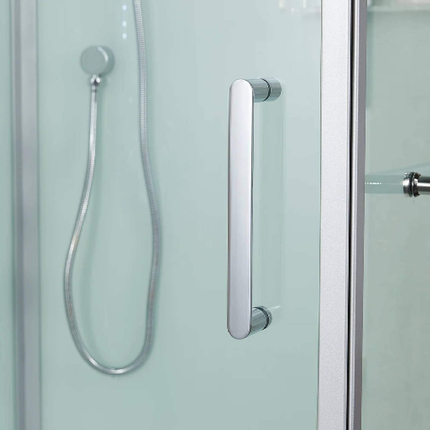 Maya Bath Platinum Arrezo Steam Shower With Rainfall Ceiling Shower (SAK75924)