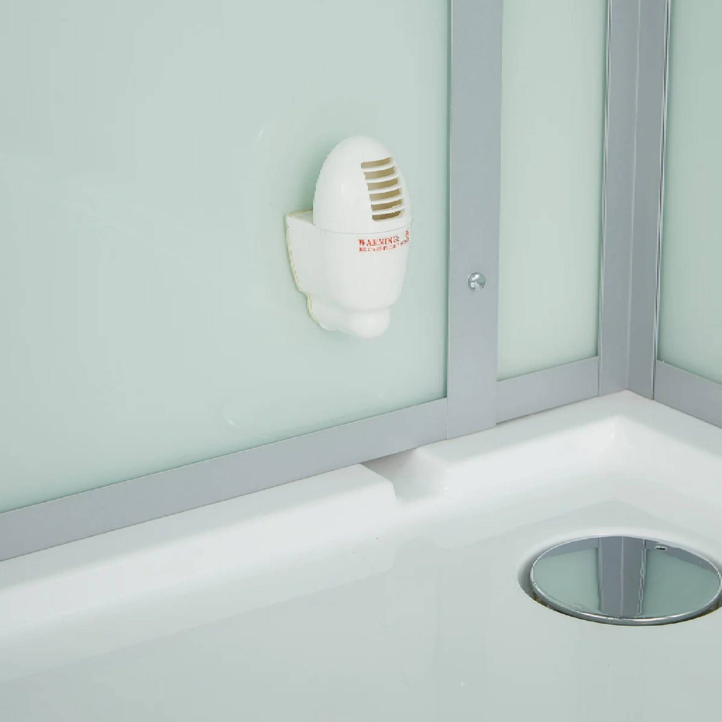 Maya Bath Platinum Lucca Steam Shower With LCD Touchscreen Controls (SAK27483)