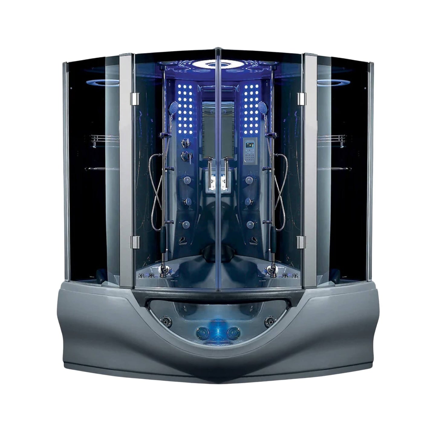 Maya Bath Valencia Steam Shower Massage Bathtub With LCD TV (SAK20479)