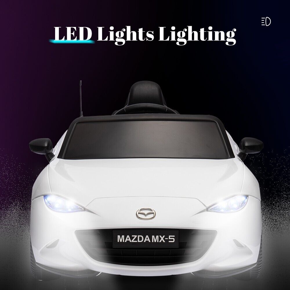 Mazda Licensed 12V Ride-On Car for Kids with Remote Control