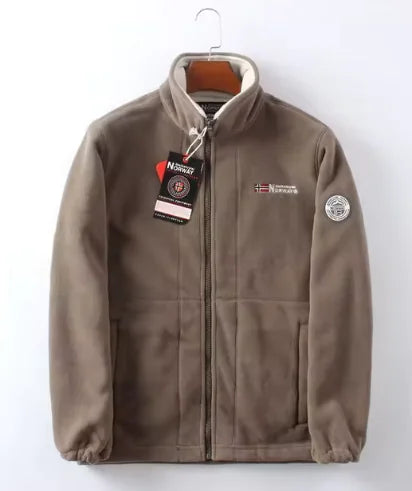 Men's Warm Fleece Jacket | For Autumn & Winter - # BOAA13210003