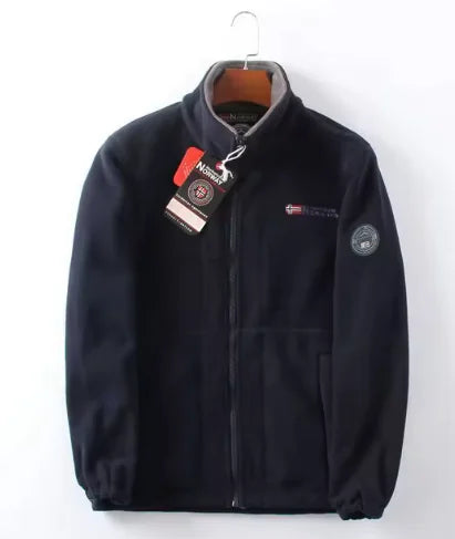 Men's Warm Fleece Jacket | For Autumn & Winter - # BOAA13210003