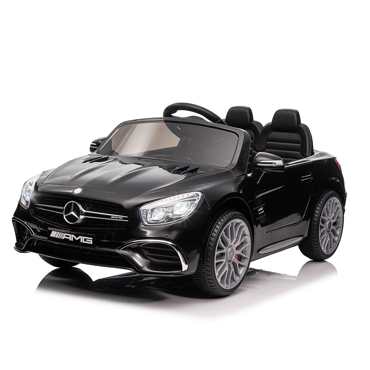 Mercedes-Benz Licensed Electric Ride-On Car for Kids - 12V Battery Powered