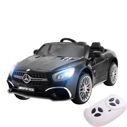 Mercedes-Benz AMG SL65 Licensed 12V Electric Ride-On Car with RC, MP3, and LED Lights for Kids