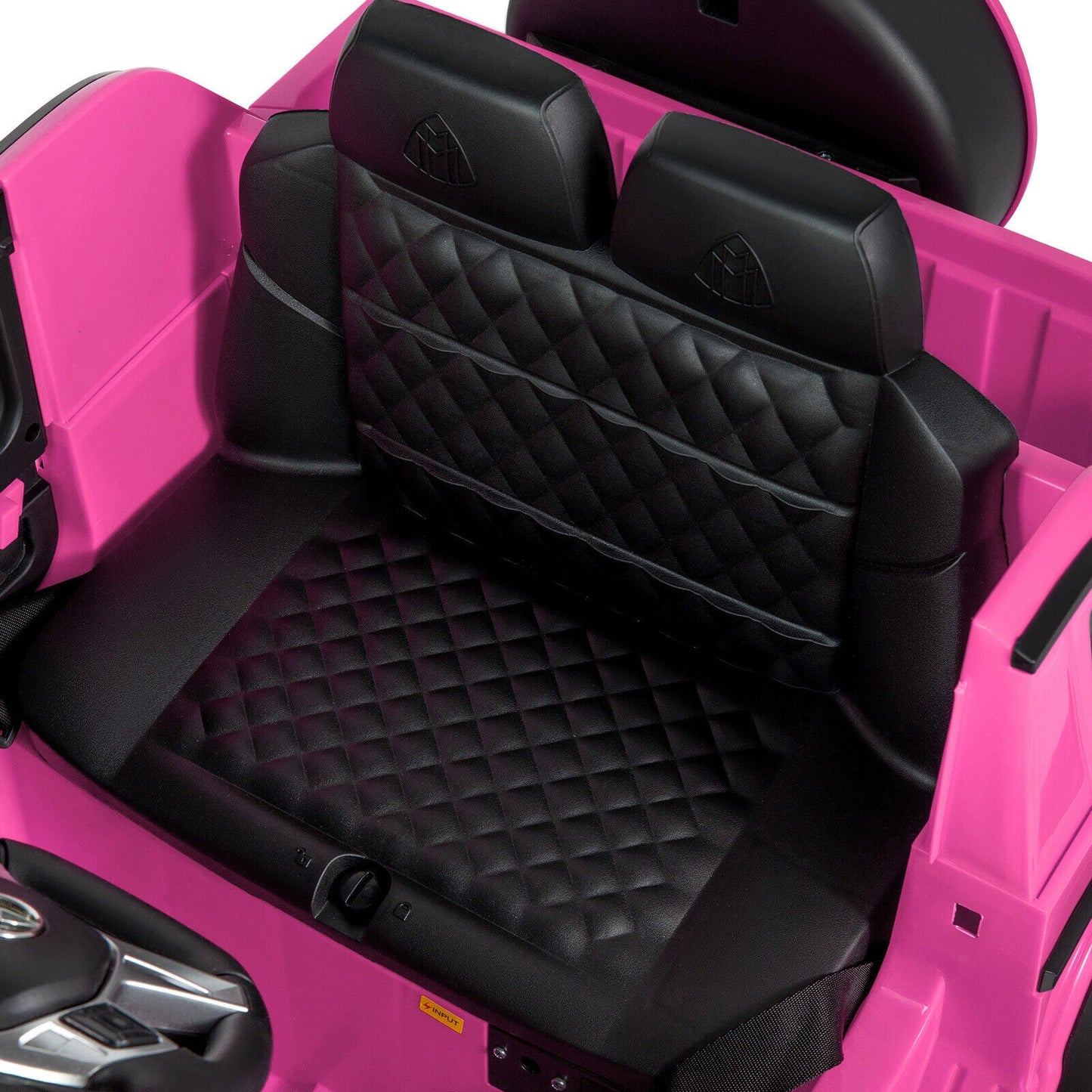 Mercedes-Benz Electric Ride On Car for Kids - 3 Speeds, LED Lights, Bluetooth, and Remote Control