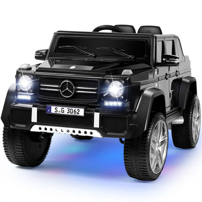 Mercedes-Benz Electric Ride-On Car for Kids with Lights, Music, and Remote Control - 12V