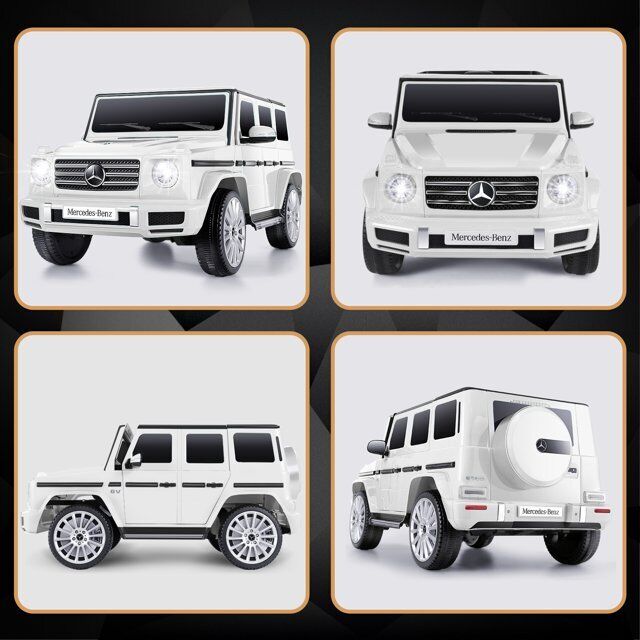 12V Licensed Mercedes-Benz G500 Electric Ride-On Car for Kids with Remote Control