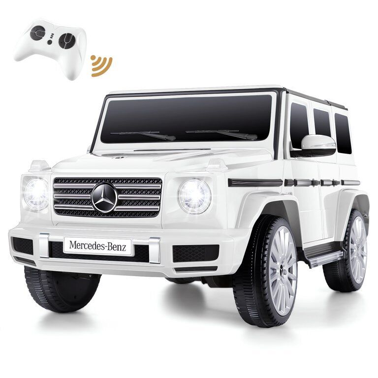Mercedes Benz G500 12V Ride On Car for Kids with Remote Control and Music Player