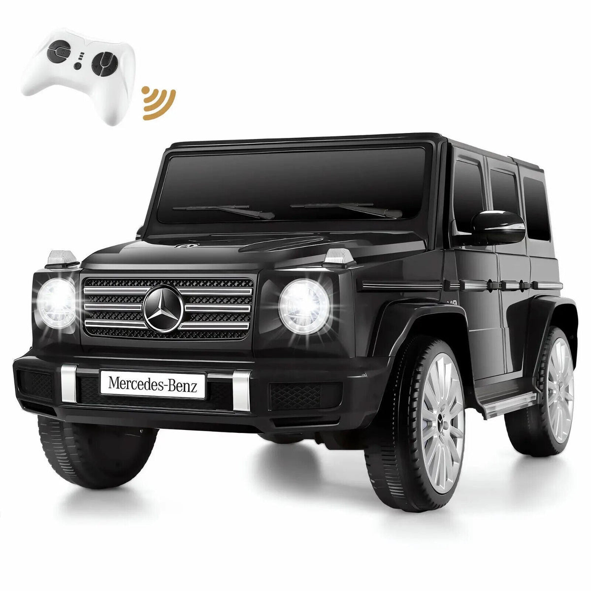 Mercedes-Benz G500 4WD Kids Ride-On Car with Remote Control - 3 Speeds in 1