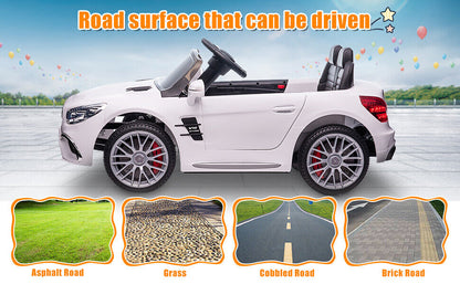Mercedes-Benz GLA45 Electric Ride-On Car for Kids - White