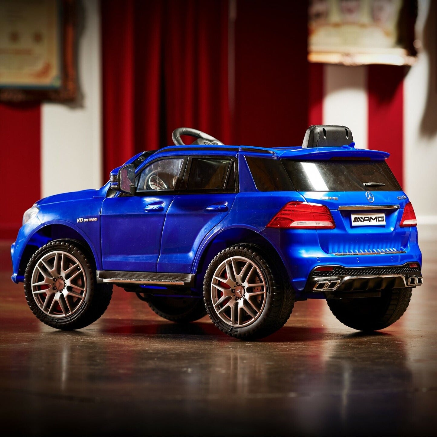 Mercedes-Benz GLE63s Kids Ride On Car 6V in Blue - Premium Toy Vehicle for Young Drivers