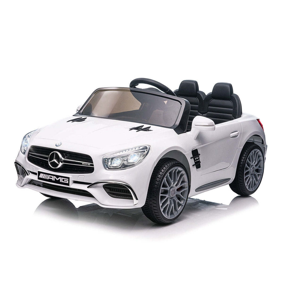 Mercedes Benz Licensed 12V Electric Ride On Car for Kids with Remote Control