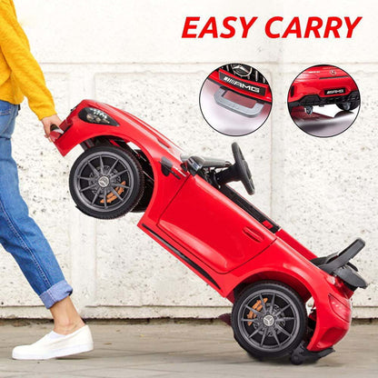 Mercedes Benz Licensed 12V Kids Ride on Car with MP3 Player - Motorized Vehicle for Endless Fun!