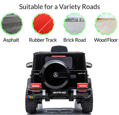 Mercedes-Benz Licensed 12V Ride-On Truck for Kids with Remote Control - Available in Multiple Colors