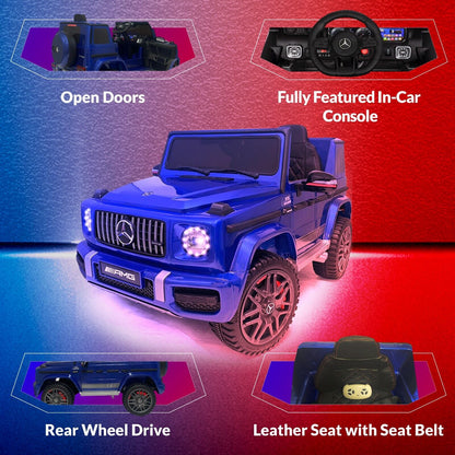 Mercedes-Benz Licensed 12V Ride-On Truck for Kids with Remote Control - Available in Multiple Colors