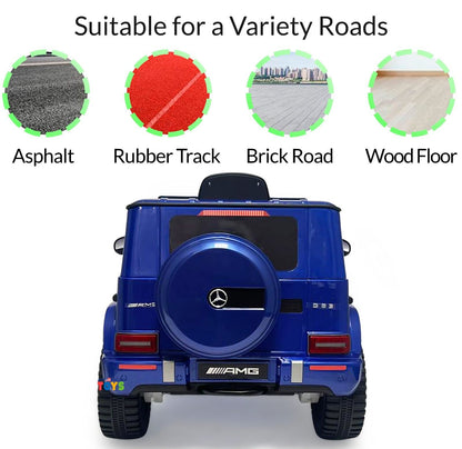 Mercedes-Benz Licensed 12V Ride-On Truck for Kids with Remote Control - Available in Multiple Colors