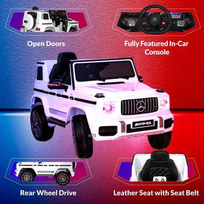 Mercedes-Benz Licensed 12V Ride-On Truck for Kids with Remote Control - Available in Multiple Colors