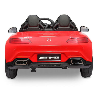 Mercedes Benz Licensed Electric Ride-On Car for Kids - Red