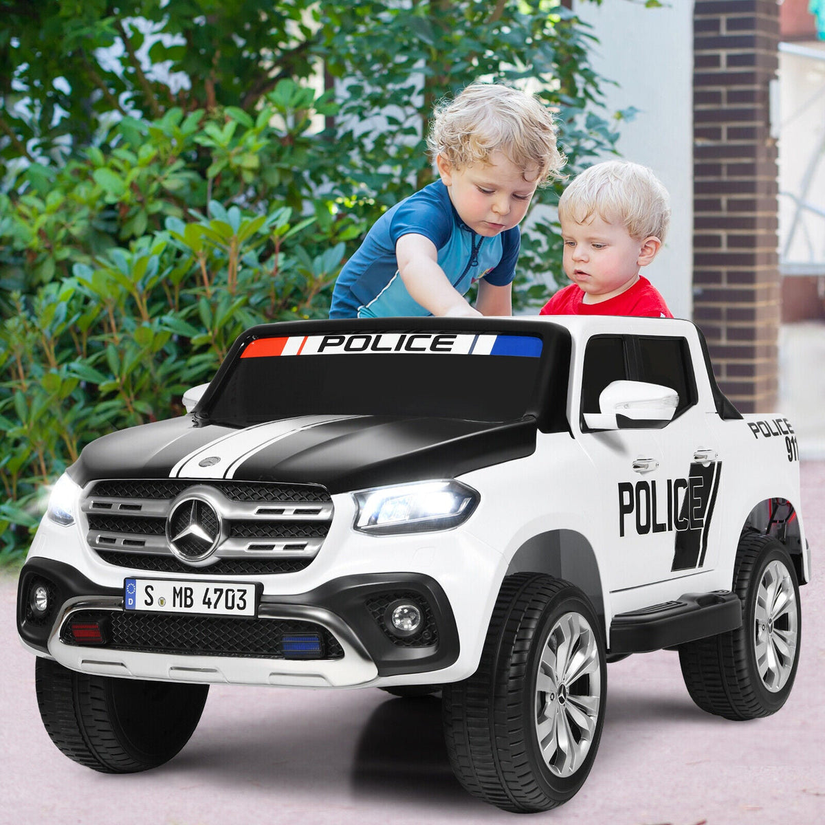 Mercedes Benz Licensed X Class RC 2-Seater 12V Kids Ride On Car with Trunk