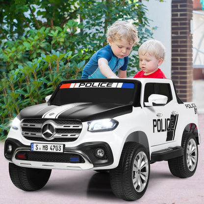 Mercedes Benz Licensed X Class RC 2-Seater 12V Kids Ride On Car with Trunk