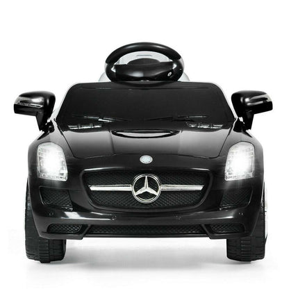 Mercedes Benz SLS Kids Ride On Car with 2.4G Remote Control in Black