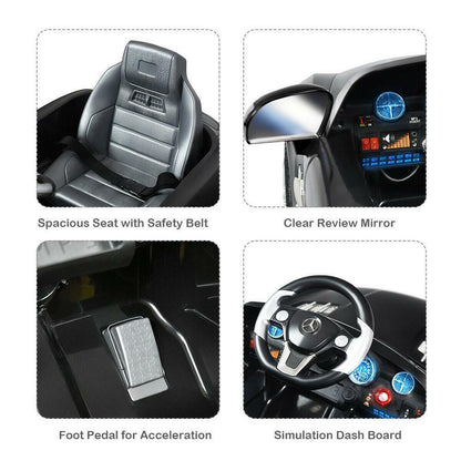 Mercedes Benz SLS Kids Ride On Car with 2.4G Remote Control in Black