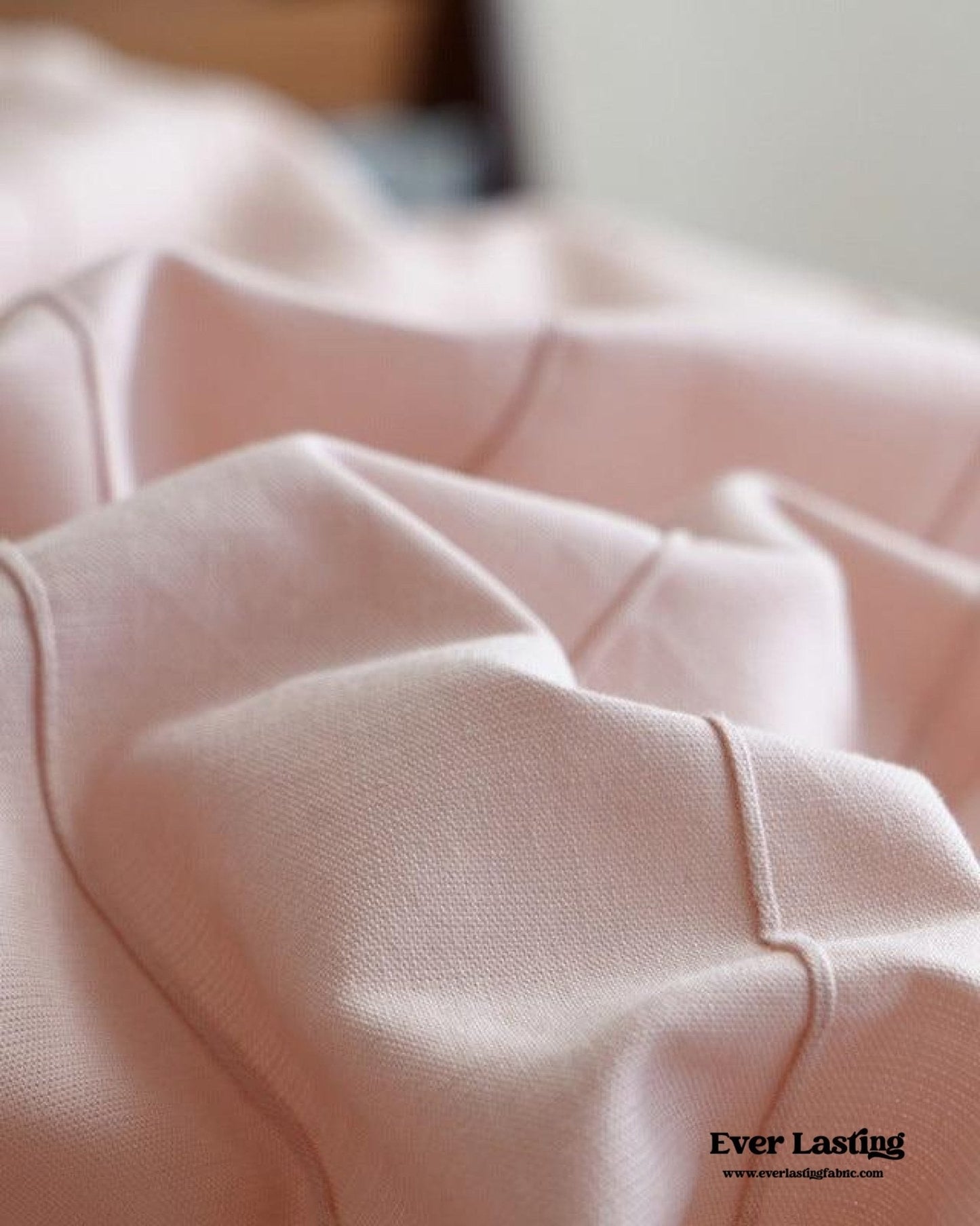 Milo Minimalist Solid Button Bedding Set / Pink