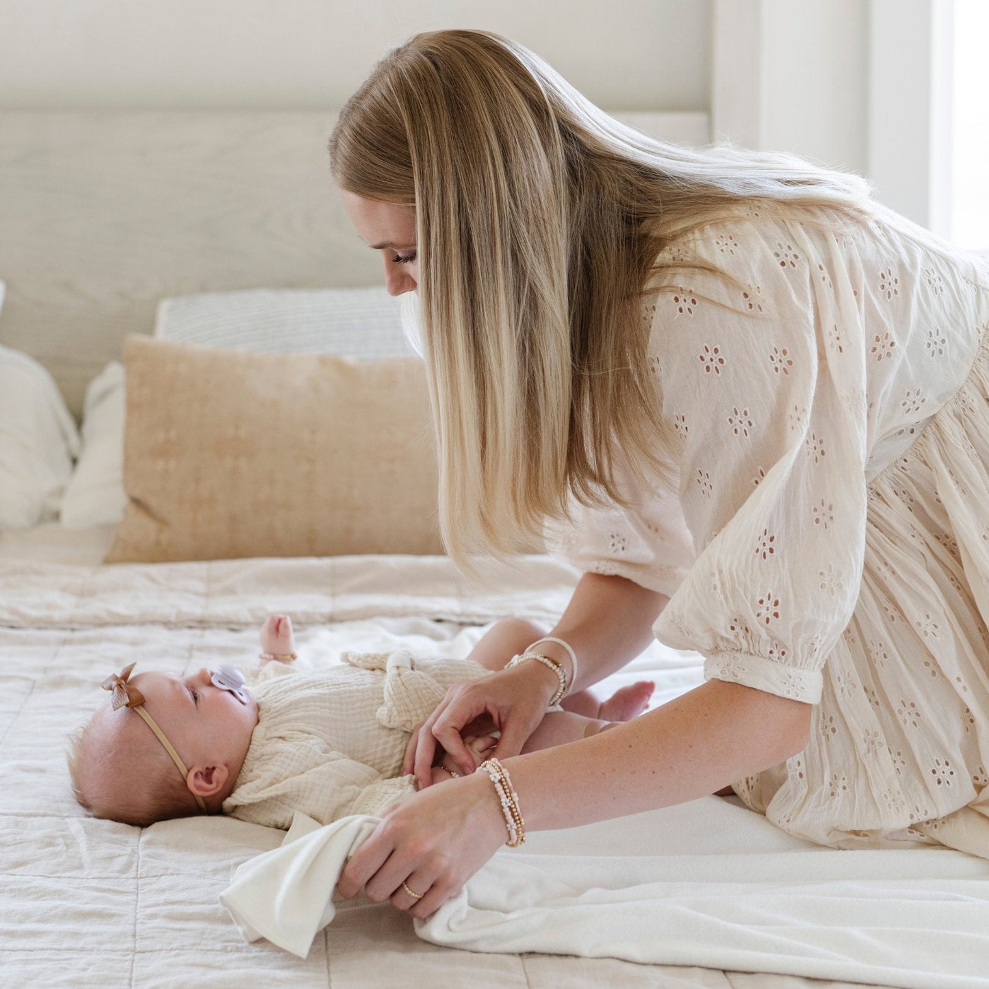 Minky Stretch Luxe Swaddle Blanket